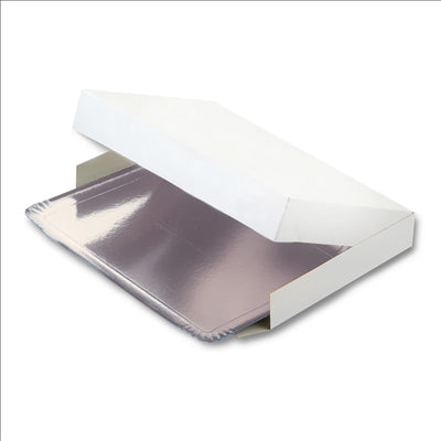 BOÎTES CATERING AUTOMONTABLE 275 G/M2 19x28 CM BLANC CARTON (100 UNITÉS)