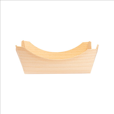 BARQUETTES EN FEUILLE DE PEUPLIER 8x8x3,5 CM NATUREL BOIS (100 UNITÉS)