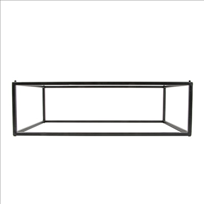 PRÉSENTOIR BUFFET POUR PLATEAUX 263.53/263.57 'ASAMI WARE' 53x32,5x16 CM NOIR METAL (1 UNITÉ)