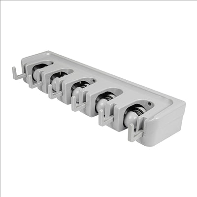 RACK POUR CINTRE À BALAI 42x12,5x6,7 CM GRIS ABS (1 UNITÉ)