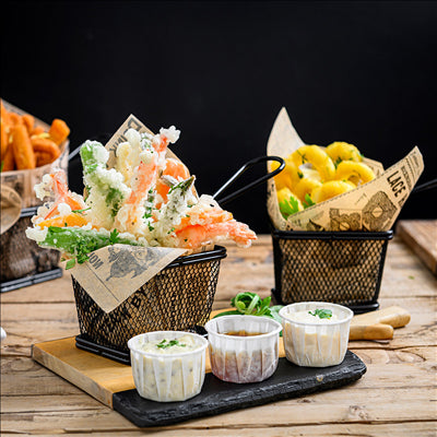 PLATEAU PRÉSENTATION RECTANGULAIRE 30,5x19x1,2 CM NATUREL ARDOISE+BOIS (4 UNITÉS)