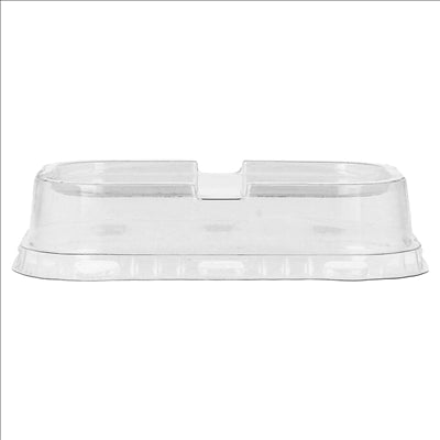 COUVERCLES HAUTES POUR RÉCIPIENTS 214.69/81 TRANSPARENT PET (100 UNITÉS)