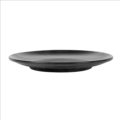 ASSIETTES 'ASAMI WARE' Ø 15,3 CM NOIR MÉLAMINE (12 UNITÉS)
