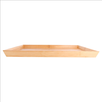 PLATEAU 40x30x4,5 CM NATUREL BAMBOU (1 UNITÉ)
