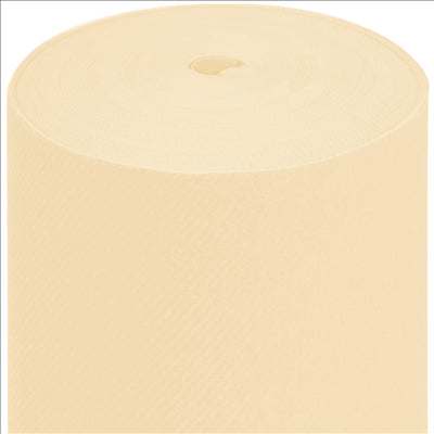 NAPPE PRÉ-DÉCOUPÉE - 75 SEGMENTS 55 G/M2 80x80 CM IVOIRE AIRLAID (4 UNITÉS)