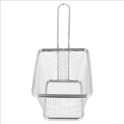 MINI FRITEUSES 2 PORTIONS 'ARTINOX' 12,5x10x7,5 CM CHROME ACIER (6 UNITÉS)