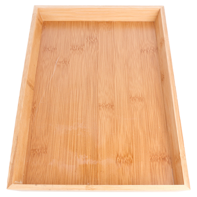 PLATEAU 30x20x3 CM NATUREL BAMBOU (1 UNITÉ)