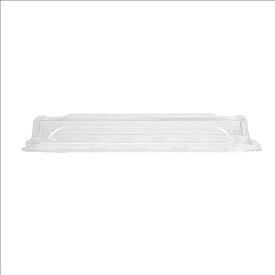 COUVERCLES POUR RÉCIPIENTS 268.84/85  22,1x9,1x3,2 CM TRANSPARENT PET (600 UNITÉS)