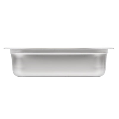 BAC GASTRONOME 1/1 19,1 L 53x33x15 CM ARGENTE INOX (1 UNITÉ)
