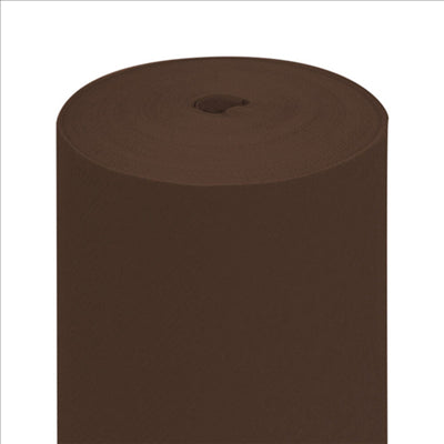 "TÊTE-À-TÊTE" PRÉ. 120CM (20 FEU.) 55 G/M2 0,40x24 M CHOCOLAT AIRLAID (6 UNITÉS)