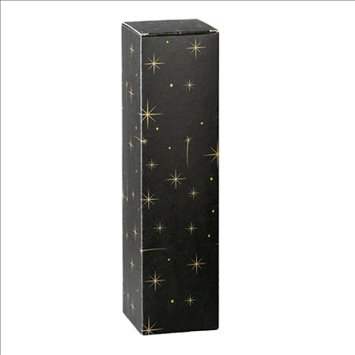 COFFRETS 1 BOUTEILLE 'CONSTELLATION' 34x9x9 CM NOIR CARTON (50 UNITÉS)