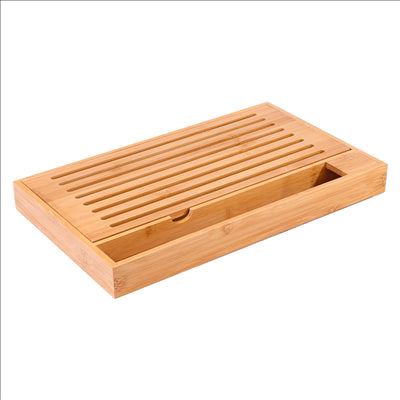 PLANCHE À PAIN 40x24x4 CM NATUREL BAMBOU (1 UNITÉ)