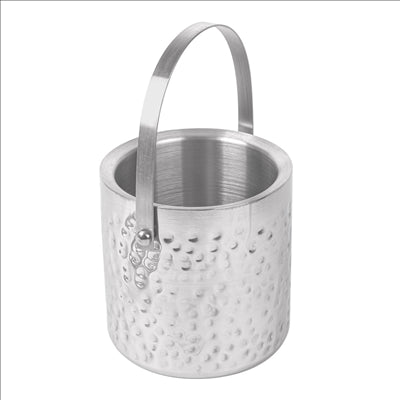 SEAU 1,5 L Ø 15,5x16,2 CM ARGENTE INOX (1 UNITÉ)