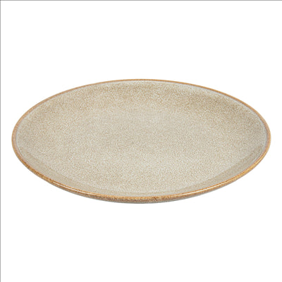 ASSIETTES 'AKALA' Ø21x14,5x2,7 CM TERRE STONEWARE (6 UNITÉS)