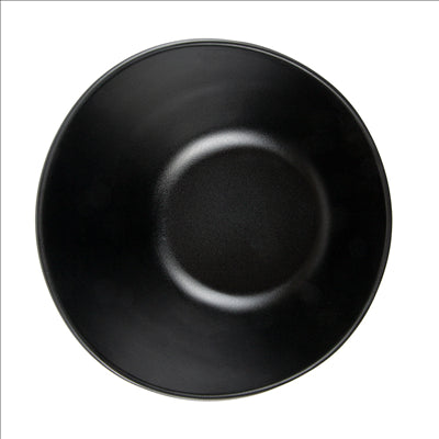 BOLS IRRÉGULIERS 'ASAMI WARE' Ø 16x10,4 CM NOIR MÉLAMINE (6 UNITÉS)