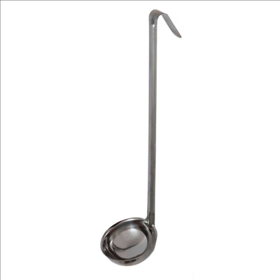 LOUCHE 120 ML Ø8,7x34 CM ARGENTE INOX (1 UNITÉ)