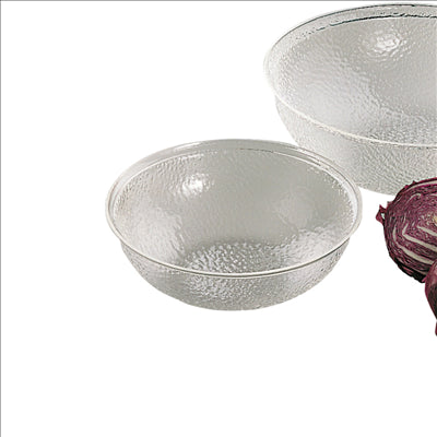 SALADIER Ø 37,5x12.5 CM TRANSPARENT POLYCARBONATE (1 UNITÉ)