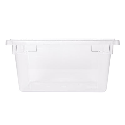 BAC ALIMENTAIRE 18 L 45,6x30,2x22,9 CM TRANSPARENT POLYCARBONATE (1 UNITÉ)