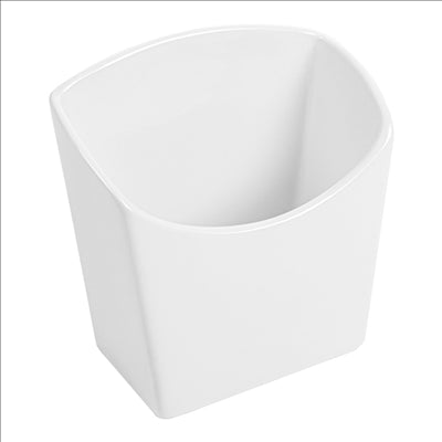 BOÎTES À FRITES S 12,4x6,5x12,7 CM BLANC PORCELAINE (6 UNITÉS)