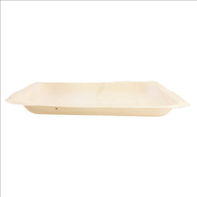 PLATEAUX RECTANGULAIRES 'WOOD' 26,5x21,5x2 CM NATUREL BOIS (200 UNITÉS)