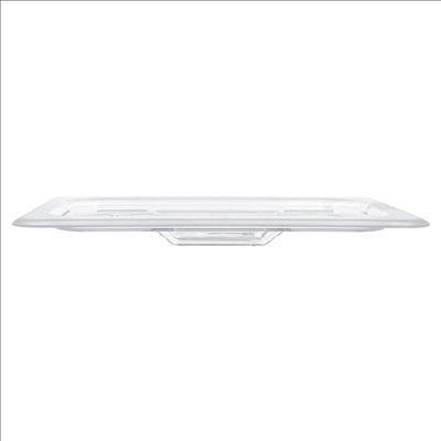 COUVERCLE 1/4 POUR RÉFÉRENCE 202.15 26,5x16,2 CM TRANSPARENT POLYCARBONATE (1 UNITÉ)