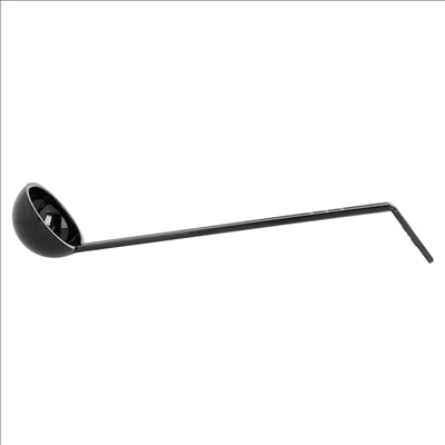 LOUCHE BUFFET 27 CM NOIR POLYCARBONATE (1 UNITÉ)