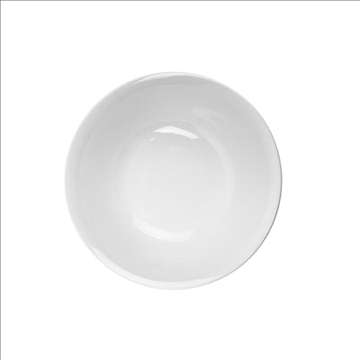 BOLS 15x5 CM BLANC PORCELAINE (6 UNITÉS)