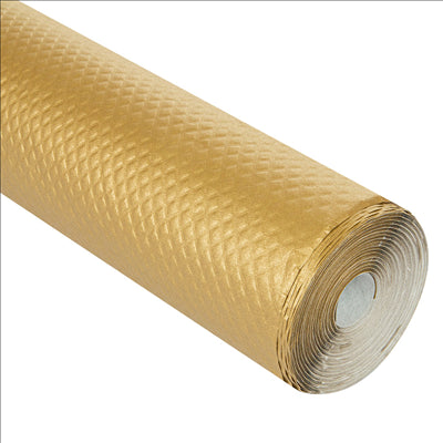 NAPPE EN ROULEAU 48 G/M2 1,20x25 M OR CELLULOSE (4 UNITÉS)