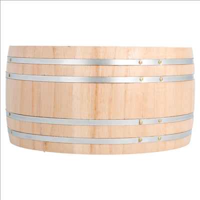 BOL Ø16,5x8 CM NATUREL BOIS (1 UNITÉ)