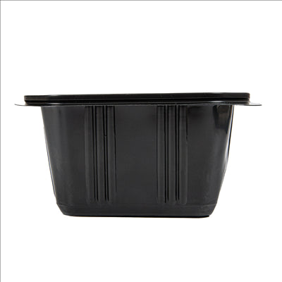 RÉCIPIENT 500 ML 13,9x11,8x7 CM NOIR PP (1200 UNITÉS)