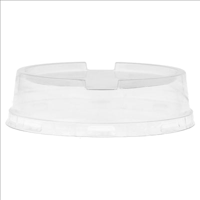 COUVERCLES HAUTES POUR RÉCIPIENTS 206.08/09/11/25/26/27 Ø8,5 CM TRANSPARENT PET (100 UNITÉS)