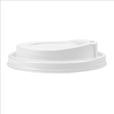COUVERCLES HAUTS POUR GOBELETS 360/480 ML BLANC PS (1000 UNITÉS)