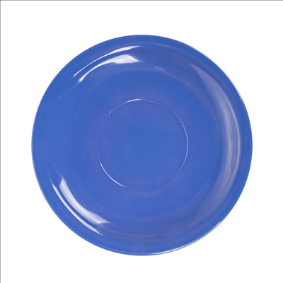 SOUCOUPES CAFÉ 'ASAMI WARE' Ø 13,8 CM BLEU MÉLAMINE (12 UNITÉS)