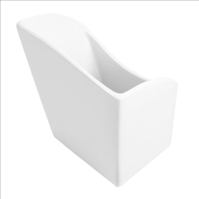 BOÎTES À FRITES L 13,3x9,4x14,6 CM BLANC PORCELAINE (6 UNITÉS)