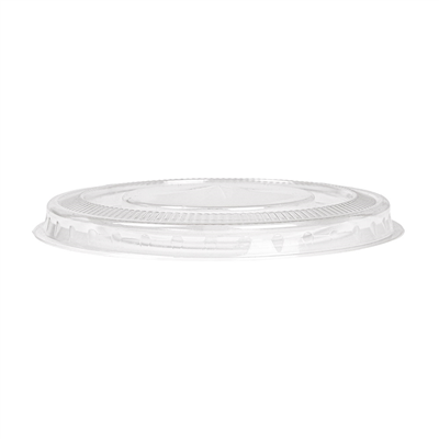 COUVERCLES PLATS À CROIX POUR 224.02 Ø 9,5x0,8 CM TRANSPARENT PLA (800 UNITÉS)