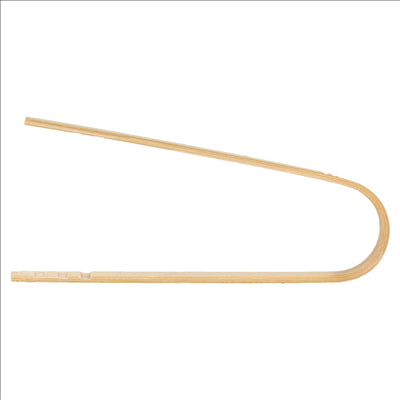 PINCES 8 CM NATUREL BAMBOU (100 UNITÉS)