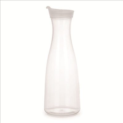 PICHET AVEC COUVERCLE 1,5 L Ø 6,5x31,5 CM TRANSPARENT POLYCARBONATE (1 UNITÉ)