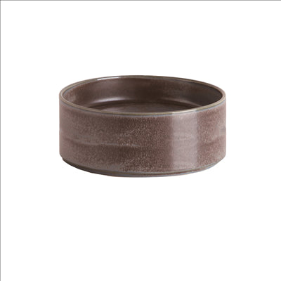 PLATES 'RUSTY' 'AKALA' Ø 15x4,3 CM OXYDE PORCELAINE (6 UNITÉS)