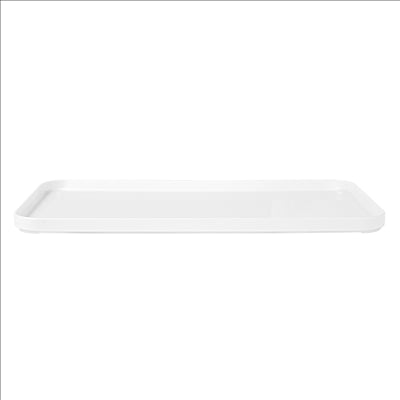 PLATEAUX PRODUITS D'ACCUEIL 23x11,5 CM BLANC PS (10 UNITÉS)