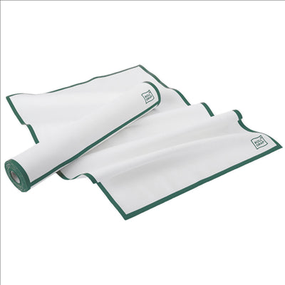 10 U. TORCHONS DE CUISINE 'ROLL-DRAP' 40x64 CM VERT COTON (1 UNITÉ)