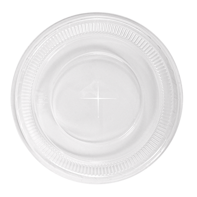 COUVERCLES PLATS À CROIX POUR 223.99 Ø 7,8x0,8 CM TRANSPARENT PLA (1250 UNITÉS)