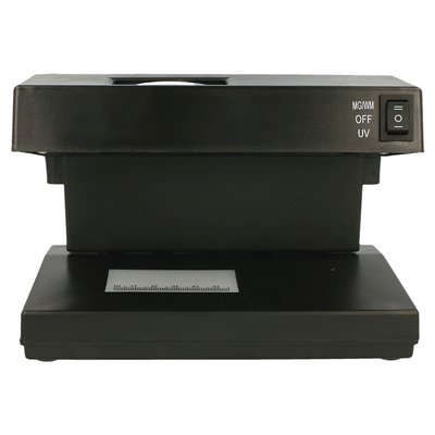 EURODÉTECTEUR FAUX BILLETS AC220-240V 18,5x12 CM NOIR PLASTIQUE (1 UNITÉ)
