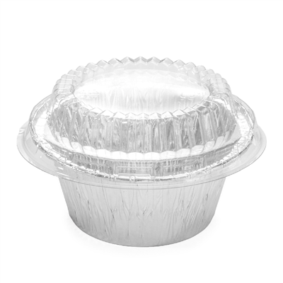 COUVERCLES POUR RÉFÉRENCE 340.23 Ø 9,5x2,2 CM TRANSPARENT PET (100 UNITÉS)