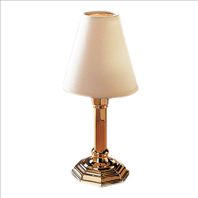 BASE "TRADITIONAL CLASSIC" 27 (h) CM DORE METAL (1 UNITÉ)