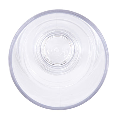 GOBELETS À BIÈRE BASE ÉPAISSE 340 ML Ø 7/5,9x16,5 CM TRANSPARENT POLYCARBONATE (72 UNITÉS)