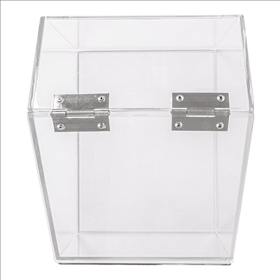 PRÉSENTOIR POUR PRODUITS EN VRAC 20x25x26 CM TRANSPARENT ACRYLIQUE (1 UNITÉ)