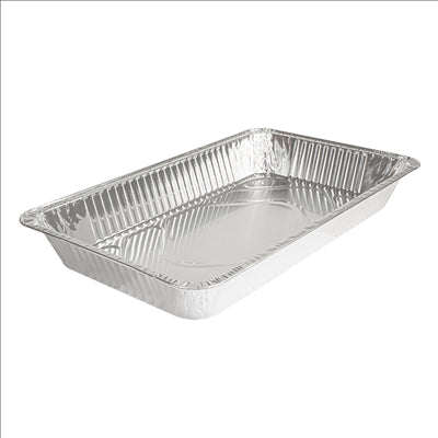 RÉCIPIENTS GASTRONOME 8850 ML 52,5x32,5x7 CM ALUMINIUM (50 UNITÉS)
