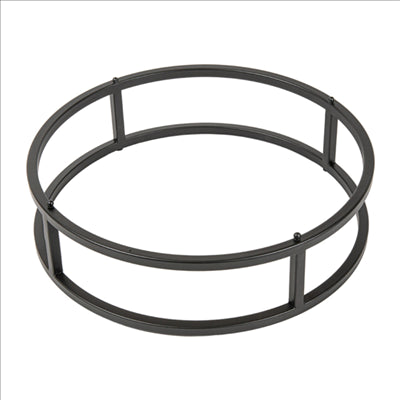 PRÉSENTOIR BUFFET POUR PLATEAUX 263.54/263.58 'ASAMI WARE' Ø 31,9x8 NOIR METAL (1 UNITÉ)