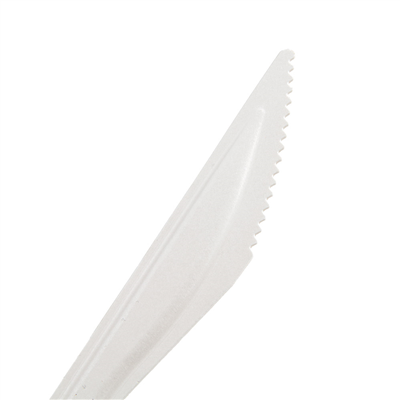 COUTEAUX 'PAPER CUTLERY' 960 G/M2 15,8 CM BLANC PAPIER (50 UNITÉS)