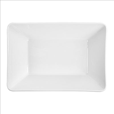 PANIERS À FRIRE L 19,3x13,3x4,8 CM BLANC PORCELAINE (6 UNITÉS)
